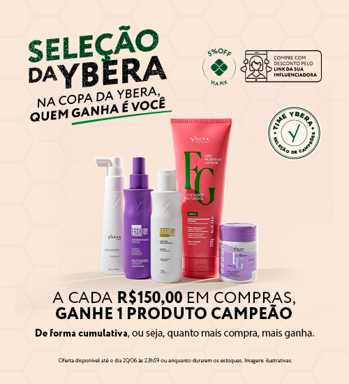 A cada R$150 em compras, GANHE 1 produto de brinde, de forma cumulativa, quanto mais você comprar, mais ganha!