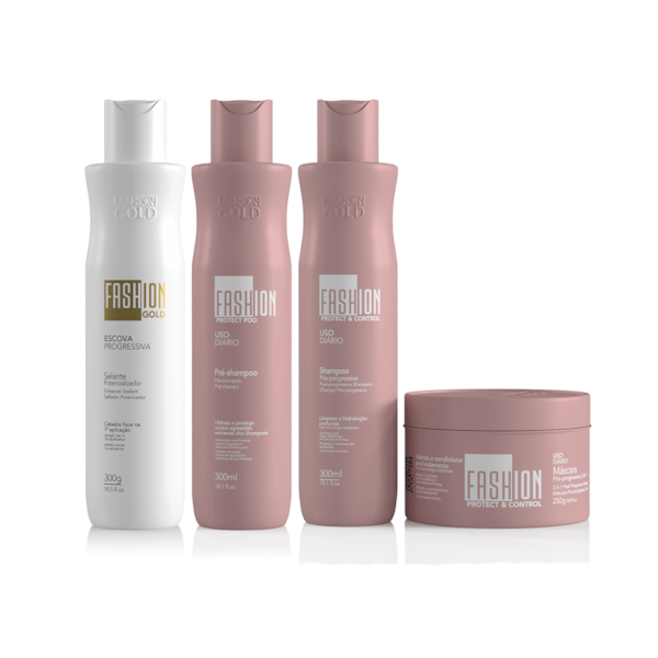 Combo Escova Progressiva 300g + Protect Poo 300g
