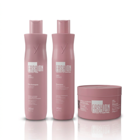 Combo Manutenção Completa Pós Progressiva Fashion Gold 300ml/250g