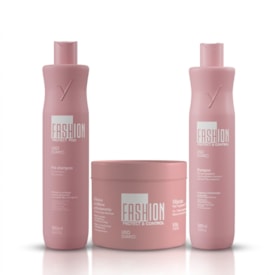 Combo Manutenção Completa Pós Progressiva Fashion Gold 500ml/500g