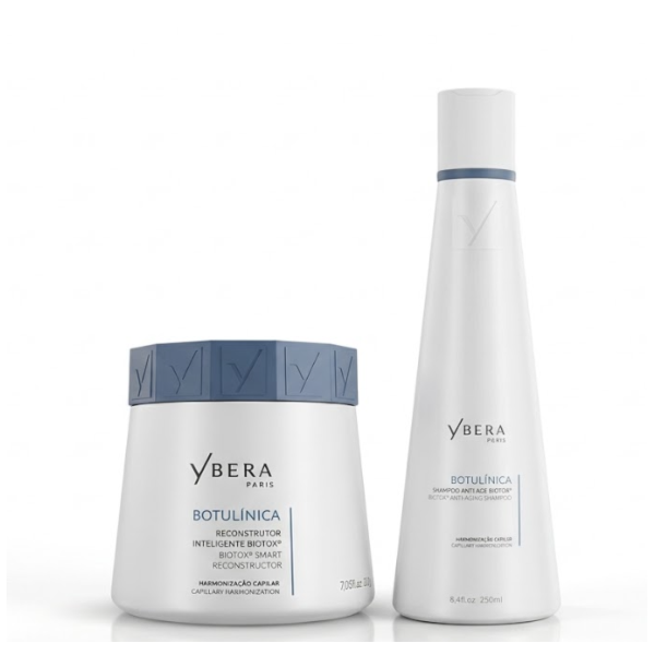 Kit Botulínica - Shampoo 250ml + Reconstrutor 200g - Ybera