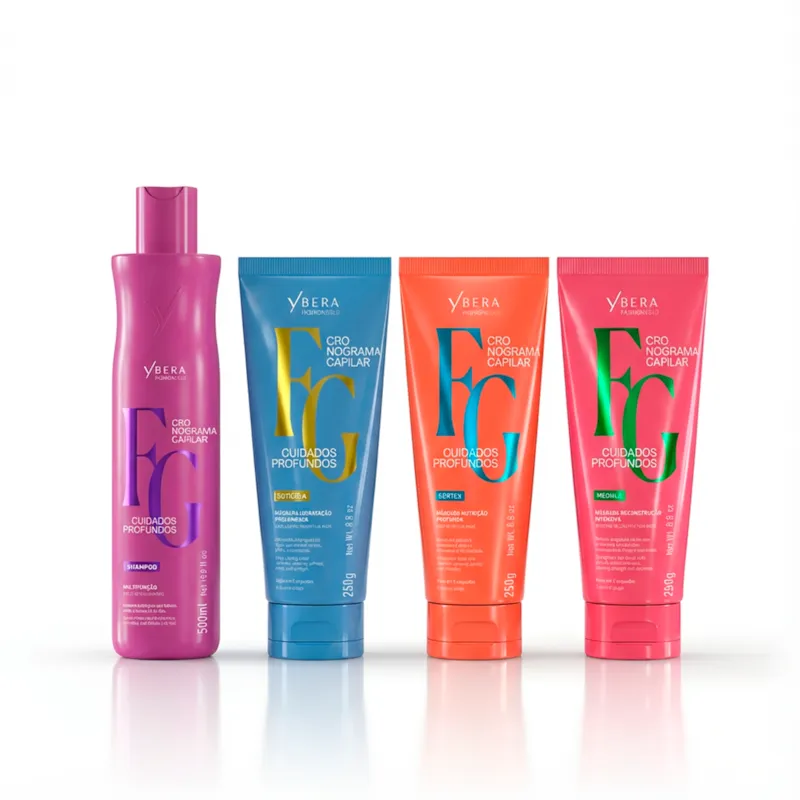 Kit Cuidados Profundos + Shampoo 500ml Fashion Gold
