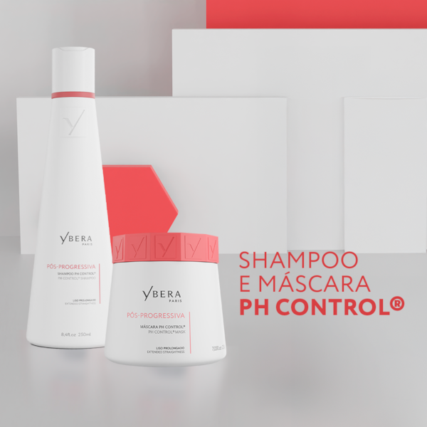 Kit pH Control - Shampoo 250ml + Máscara 200g | Ybera