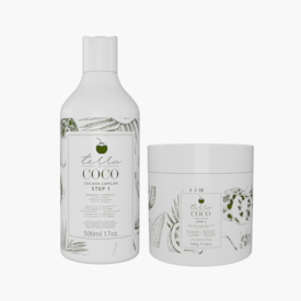 Kit Shampoo Isotônico e Máscara Toda de Coco  Special Edition 500ml/500g - Terra Coco
