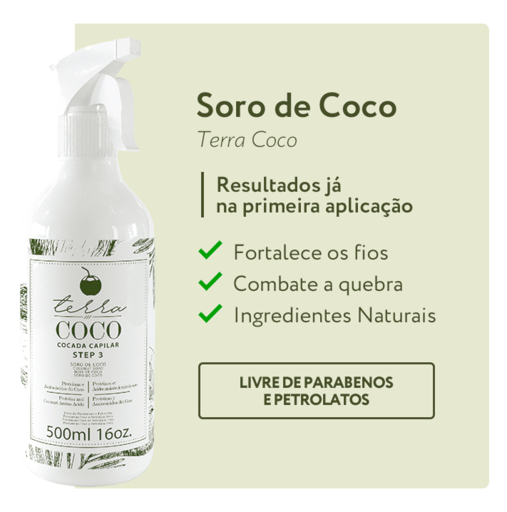 Kit Tratamento Cocada Capilar 1kg - Terra Coco