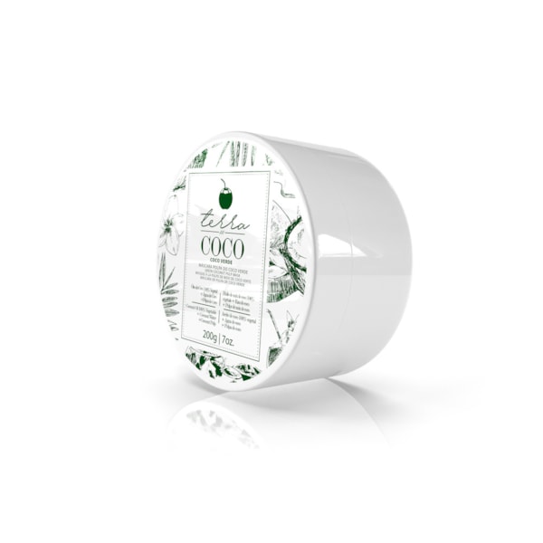 Máscara Polpa de Coco Verde 200g - Terra Coco