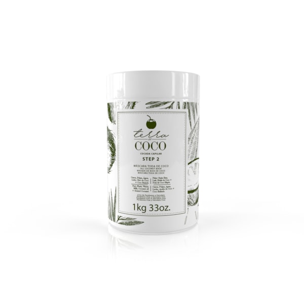 Máscara Toda de Coco 1kg | Ybera Terra Coco