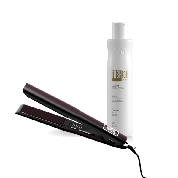 Prancha Stylist + Escova Progressiva 300g