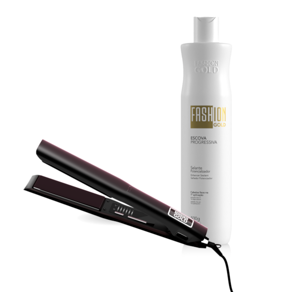 Prancha Stylist + Escova Progressiva 500g