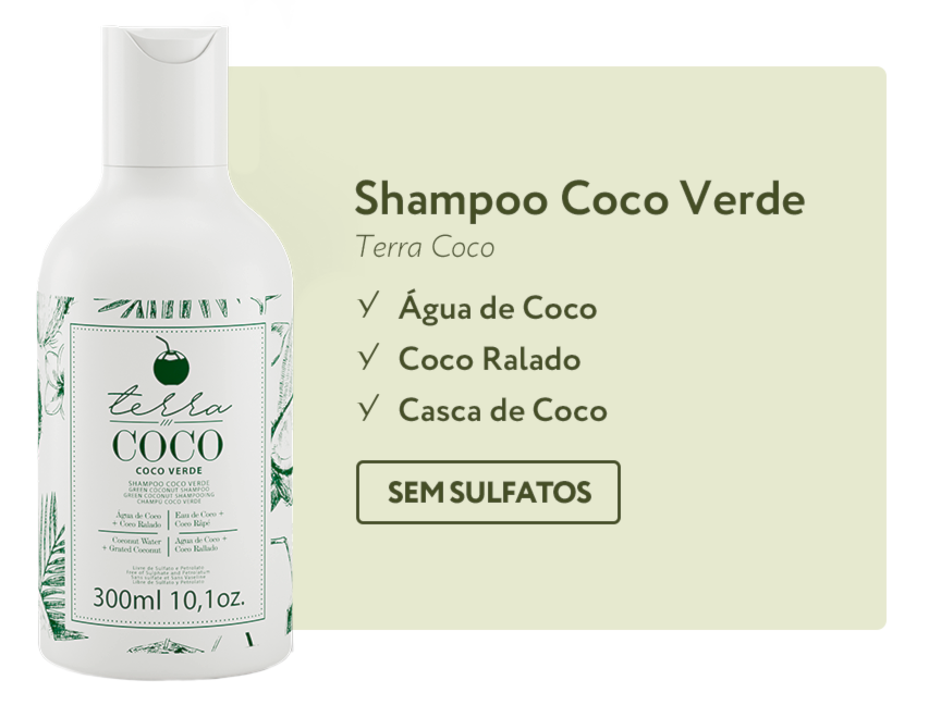 Shampoo Coco Verde 300ml - Terra Coco