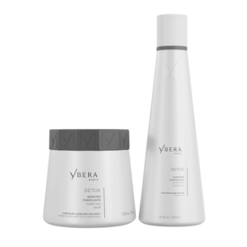 Shampoo Detox Purificante 250ml + Máscara Detox Purificante 200g - Ybera Paris