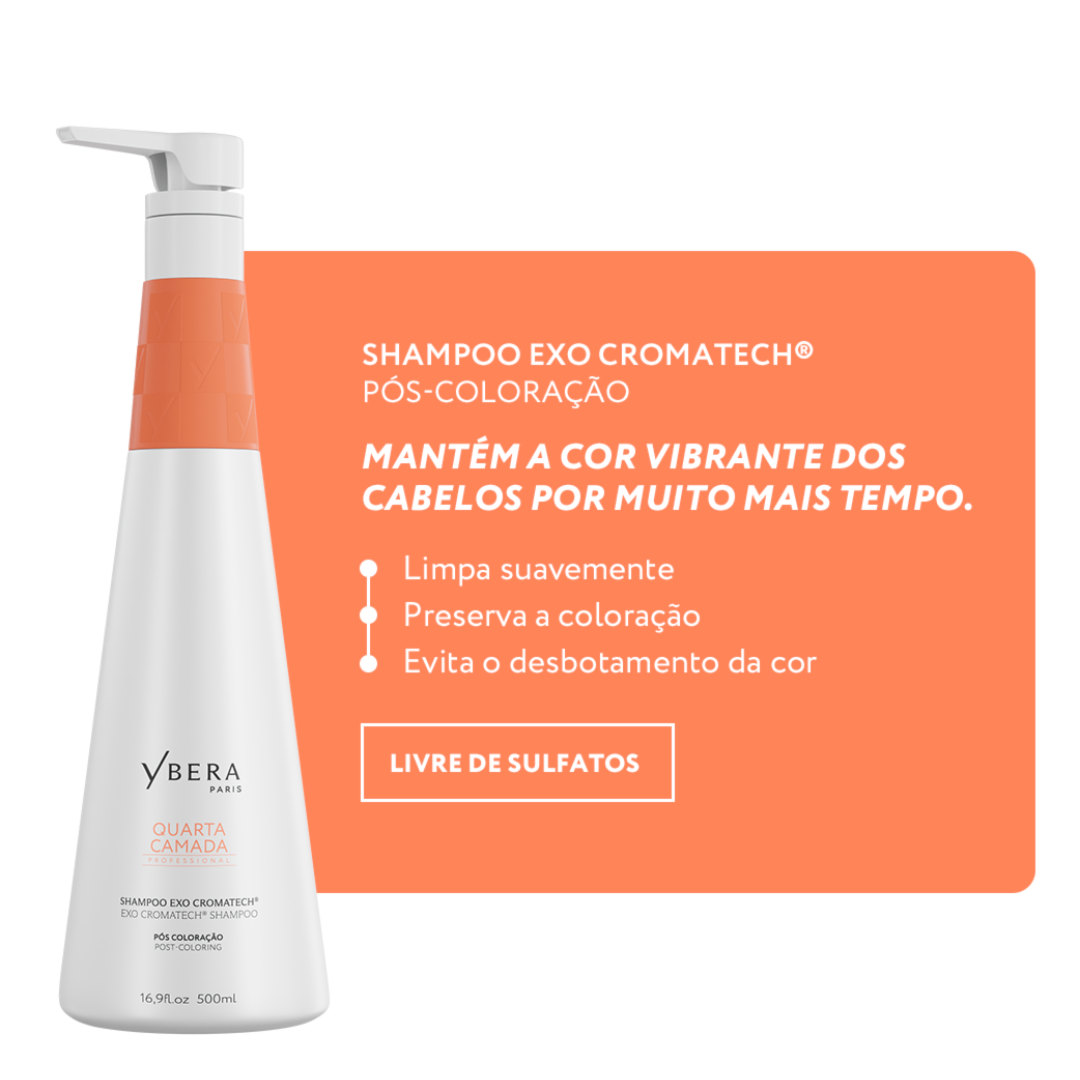 Shampoo Exo CromaTech Quarta Camada 500ml - Ybera Paris