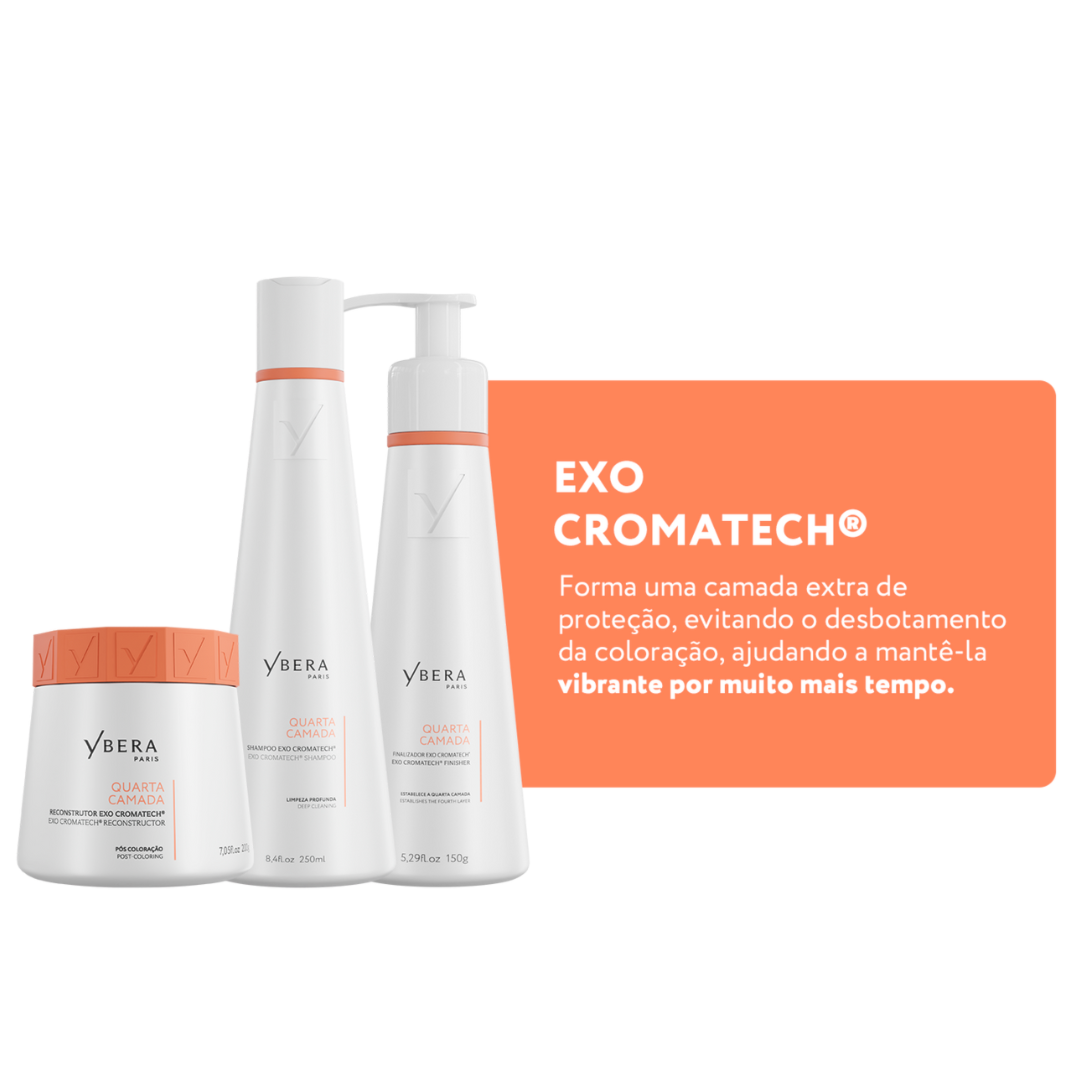 Shampoo Exo CromaTech Quarta Camada 500ml - Ybera Paris