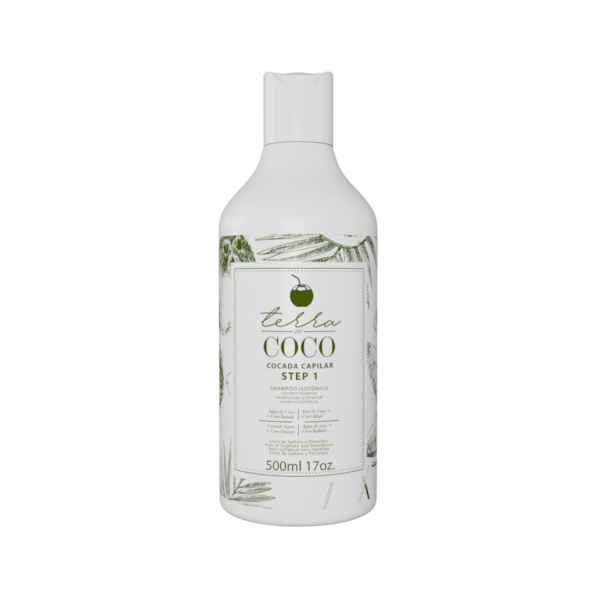 Shampoo Isotônico Sulfato Free 500ml - Terra Coco