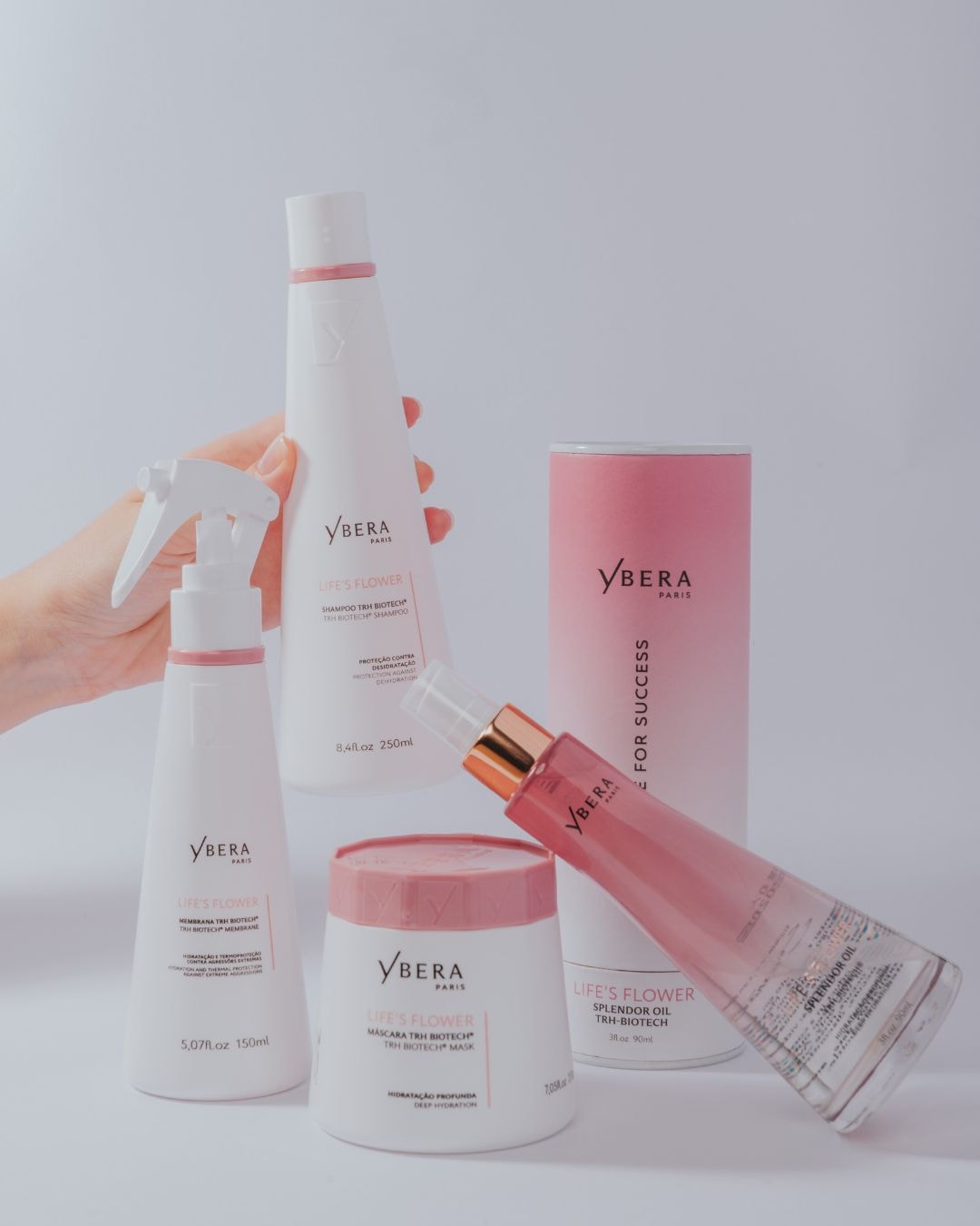 Shampoo Life's Flower 250ml + Máscara TRH Biotech Life's Flower