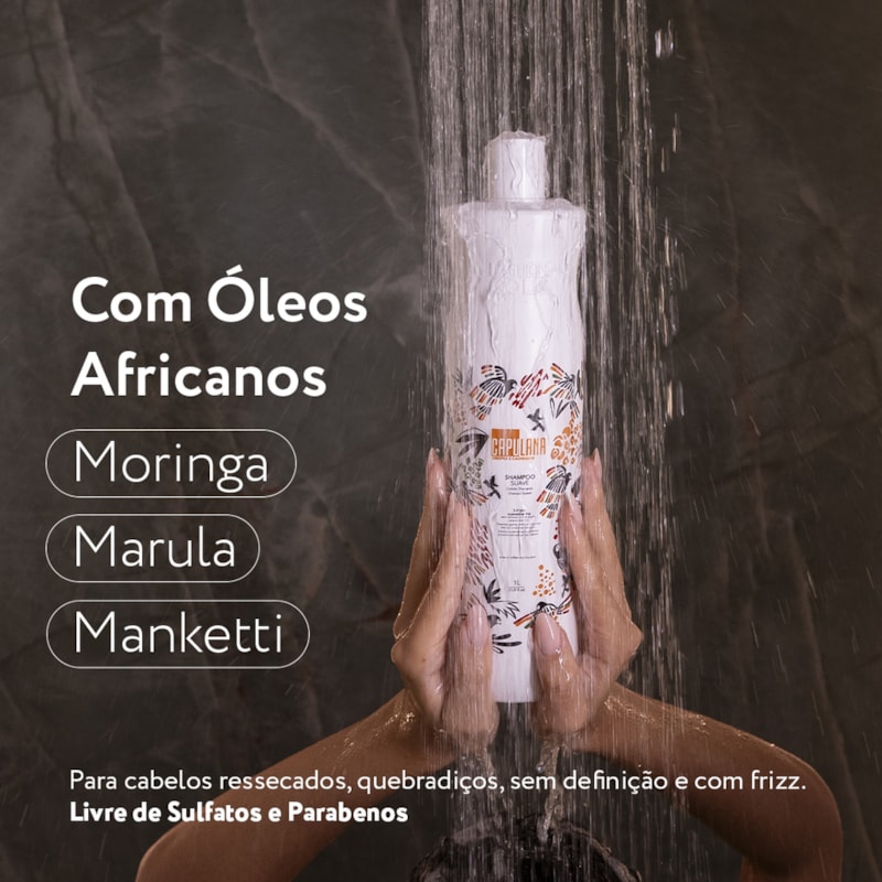 Shampoo Suave Capulana 500ml — imagem 2