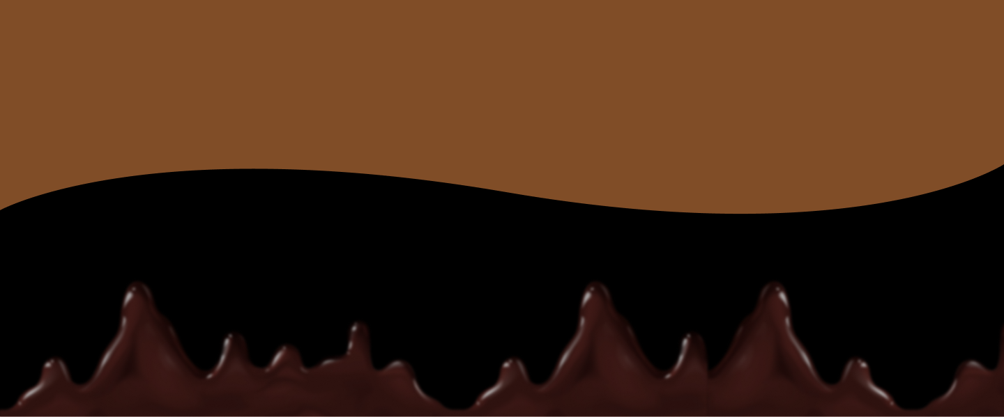 Banner com chocolate